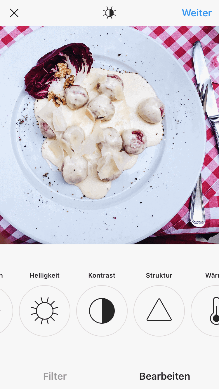 Instagram Bilder richtig gut bearbeiten