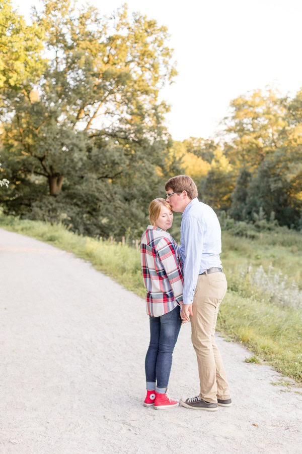 Spätsommer Pregnancy Announcement mit Hanni und Matthias an der Rehwiese in Berlin
