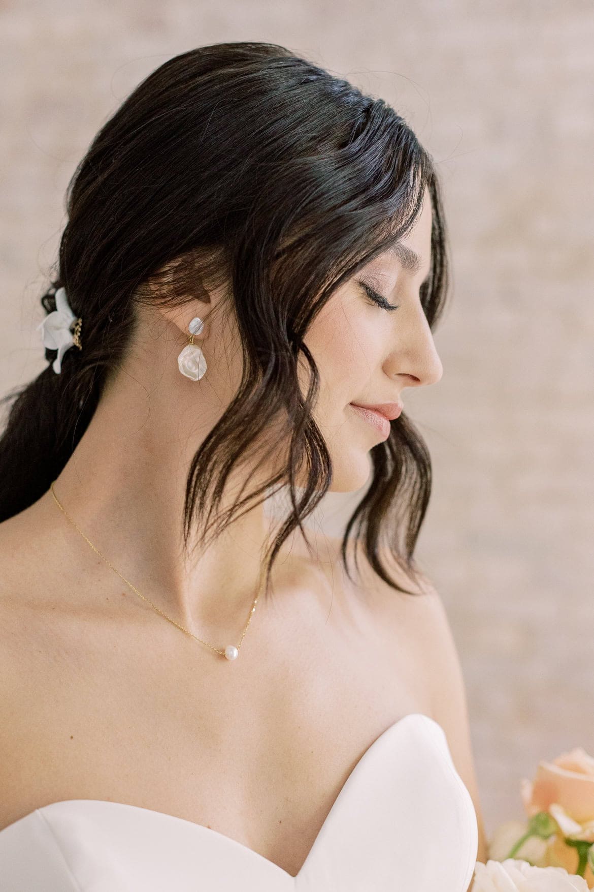 Editorial - Peach Bride (Morning Dew Studio Berlin)