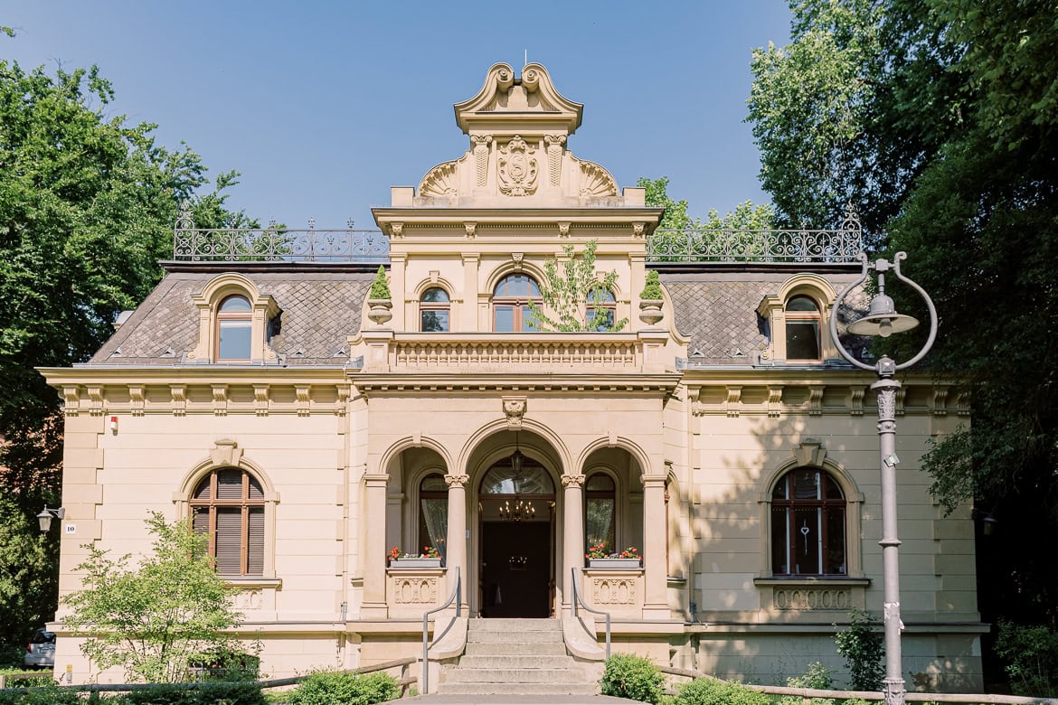Standesamtliche Trauung in der Hochzeitsvilla Zehlendorf Berlin