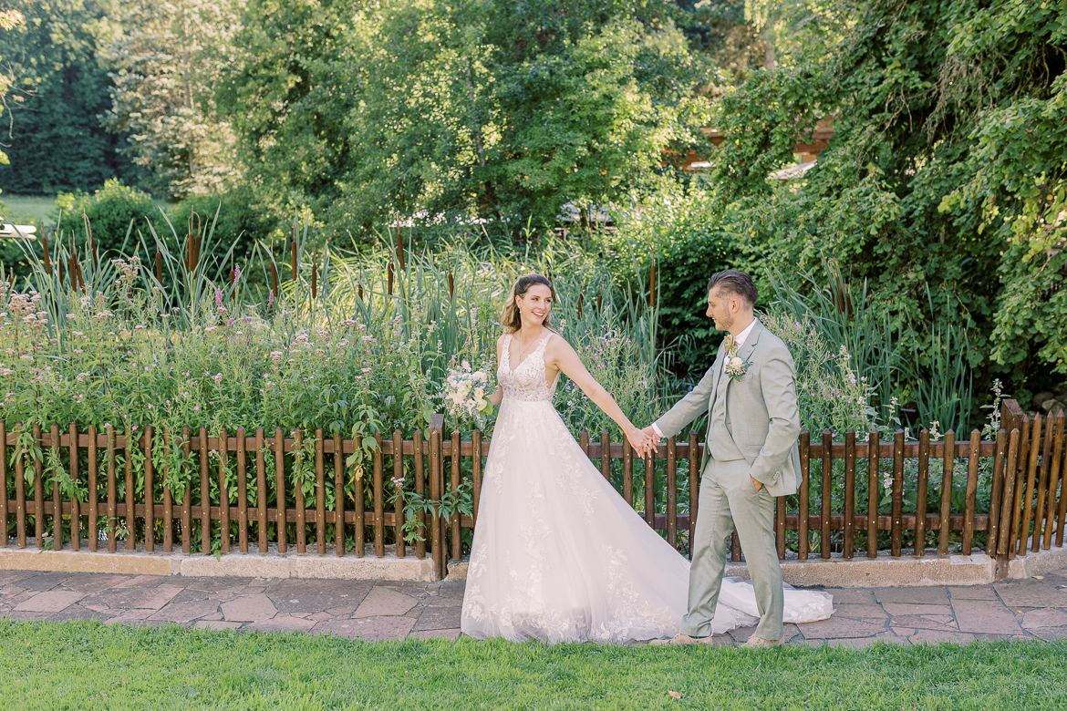 Kirchliche Hochzeit in Nürnberg und Umgebung mit Feier im Landgut Seebühne Vestenbergsgreuth