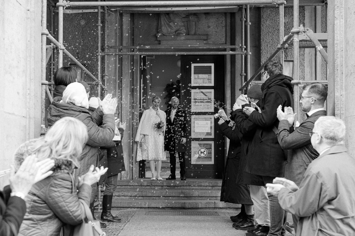 Winter Hochzeit im Standesamt Berlin Mitte