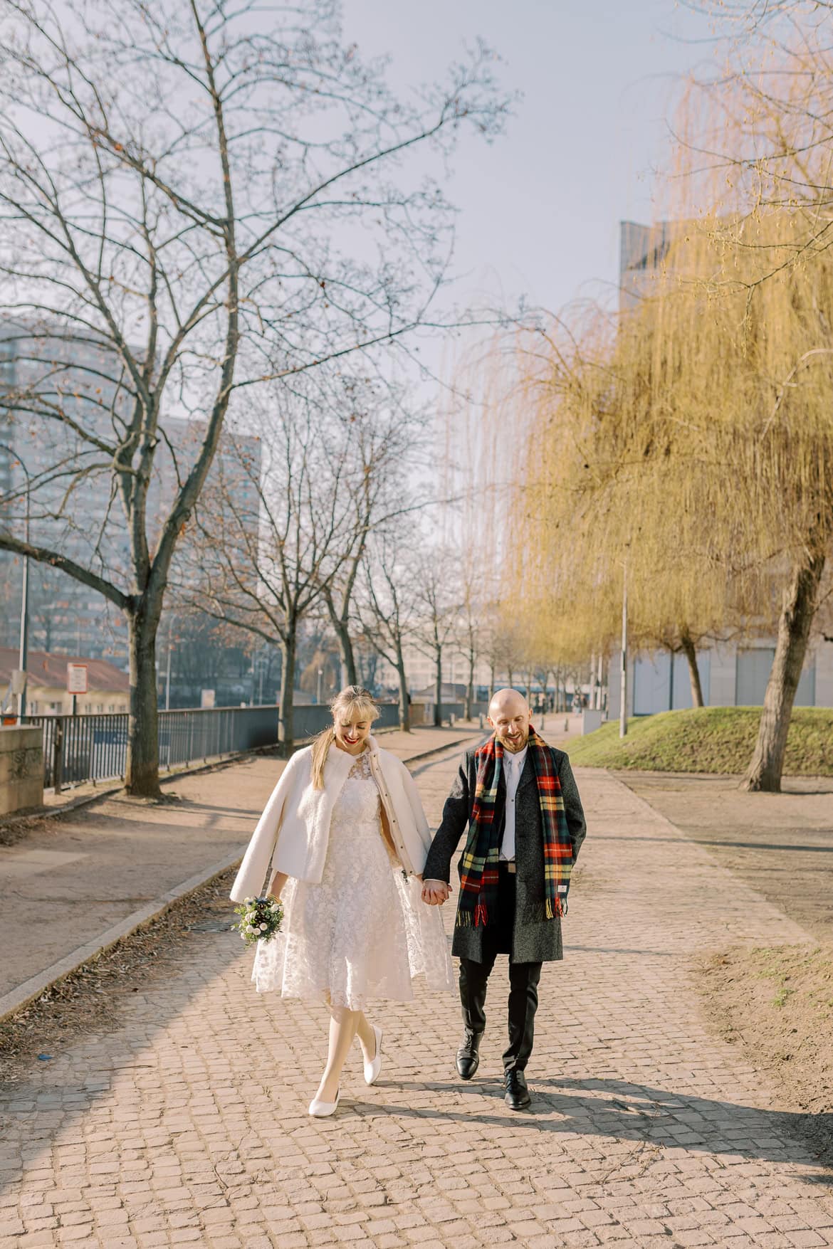 Winter Hochzeit im Standesamt Berlin Mitte