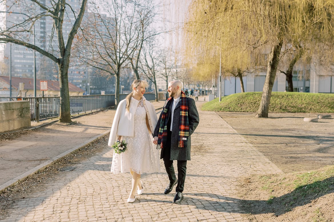 Winter Hochzeit im Standesamt Berlin Mitte