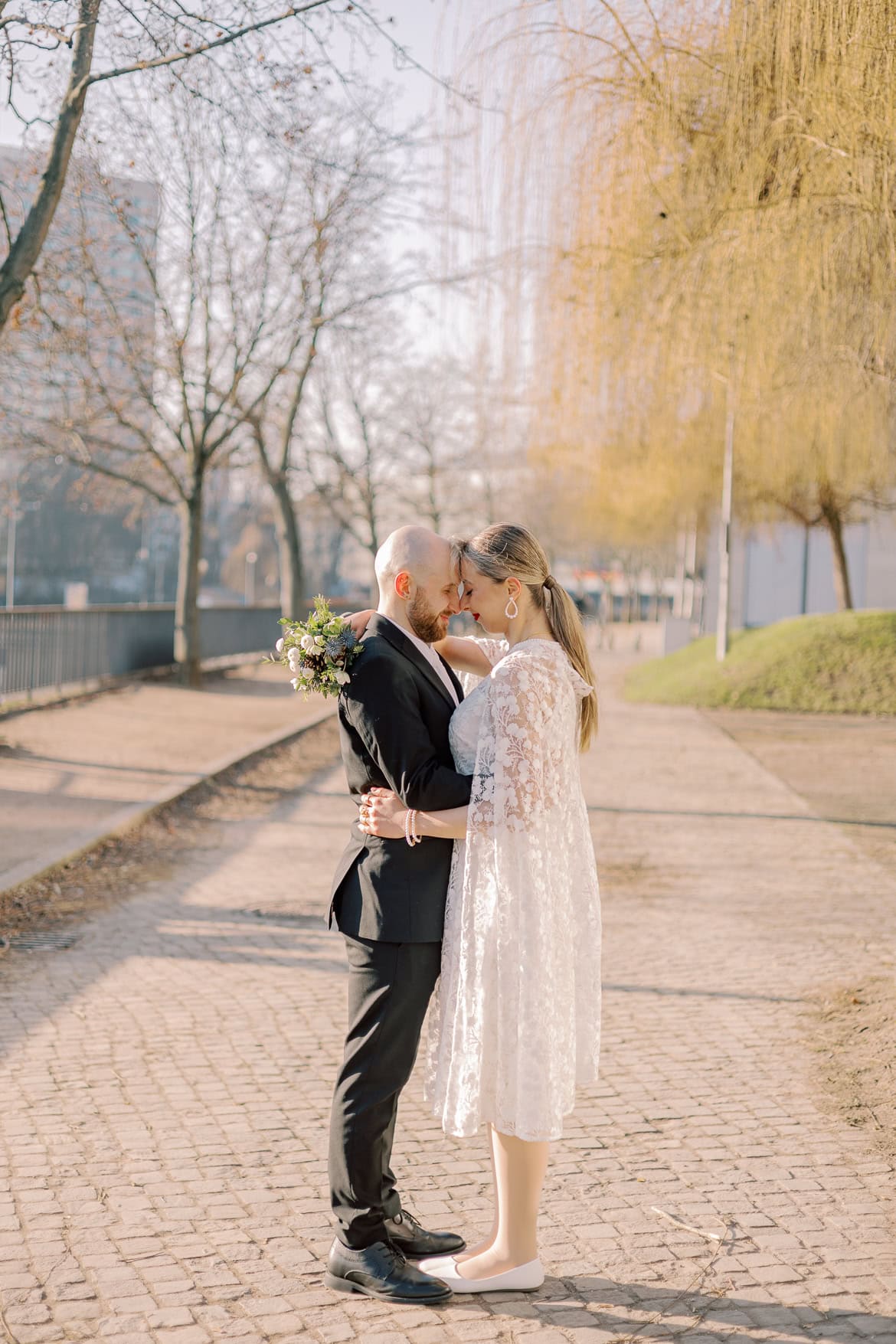 Winter Hochzeit im Standesamt Berlin Mitte