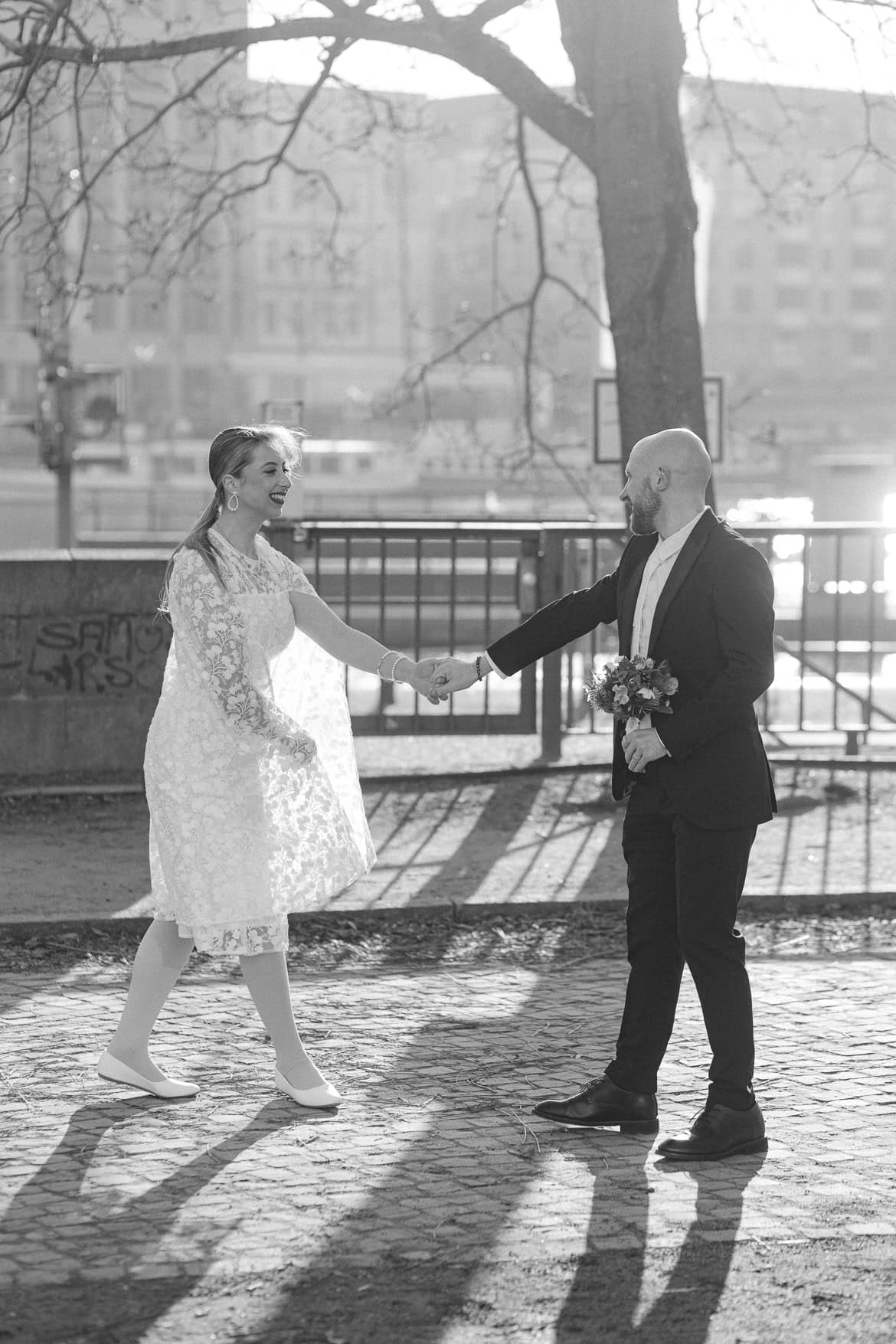 Winter Hochzeit im Standesamt Berlin Mitte