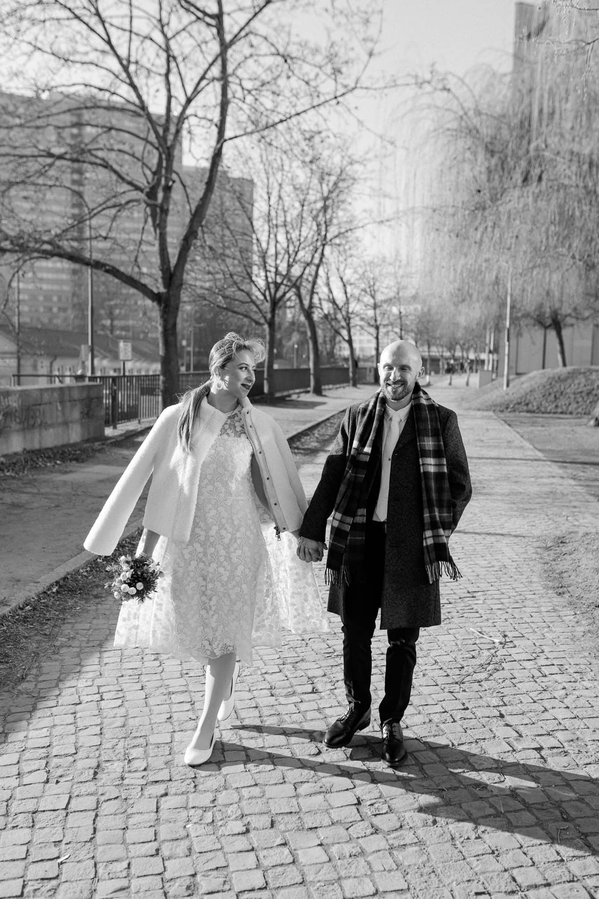 Winter Hochzeit im Standesamt Berlin Mitte