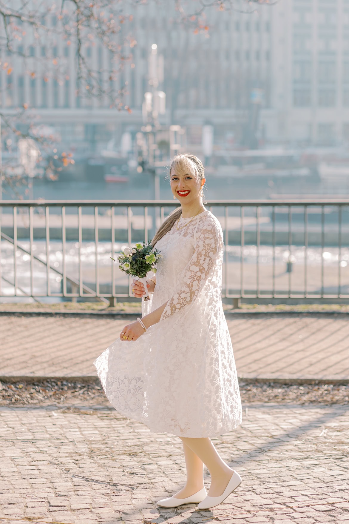 Winter Hochzeit im Standesamt Berlin Mitte