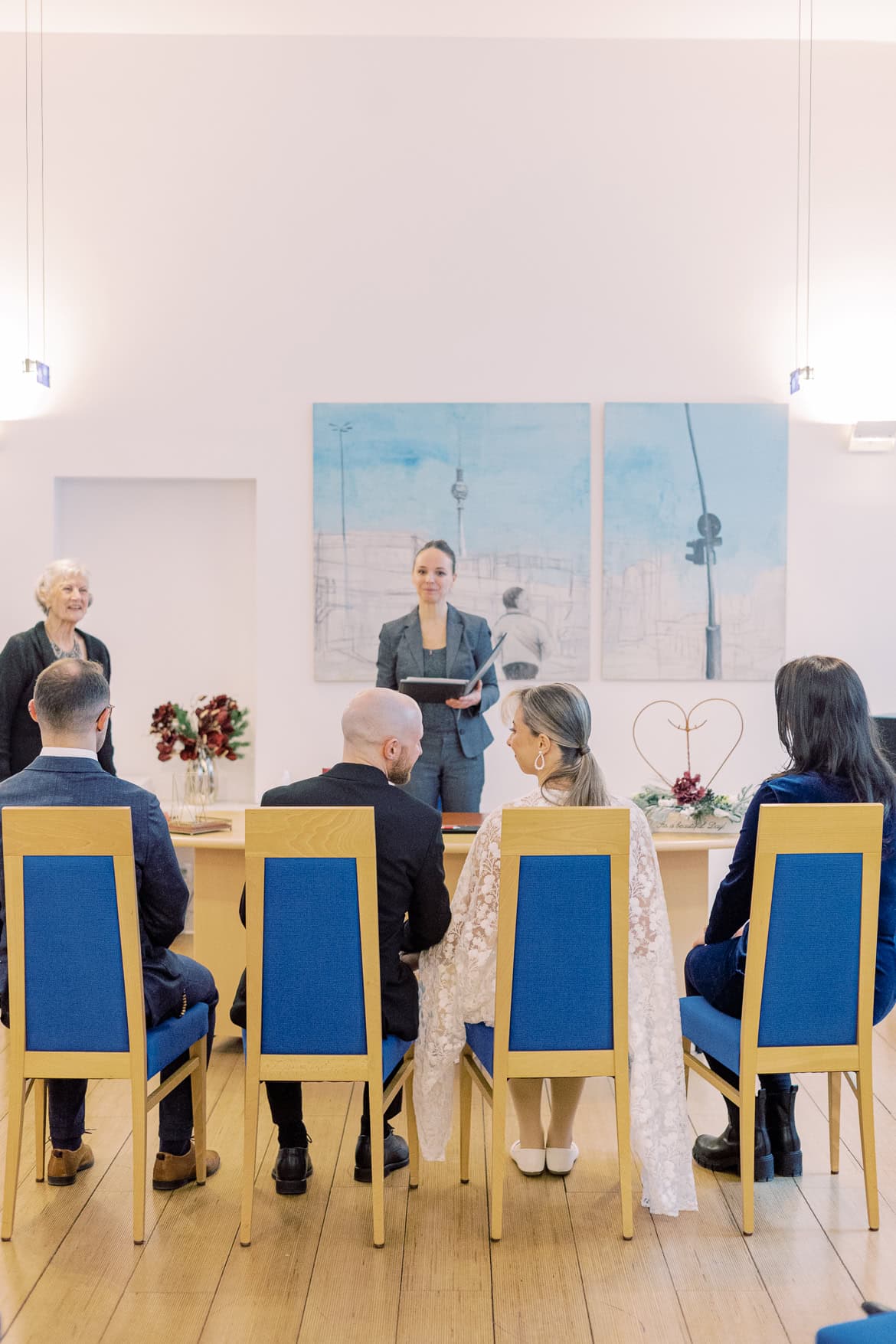 Winter Hochzeit im Standesamt Berlin Mitte