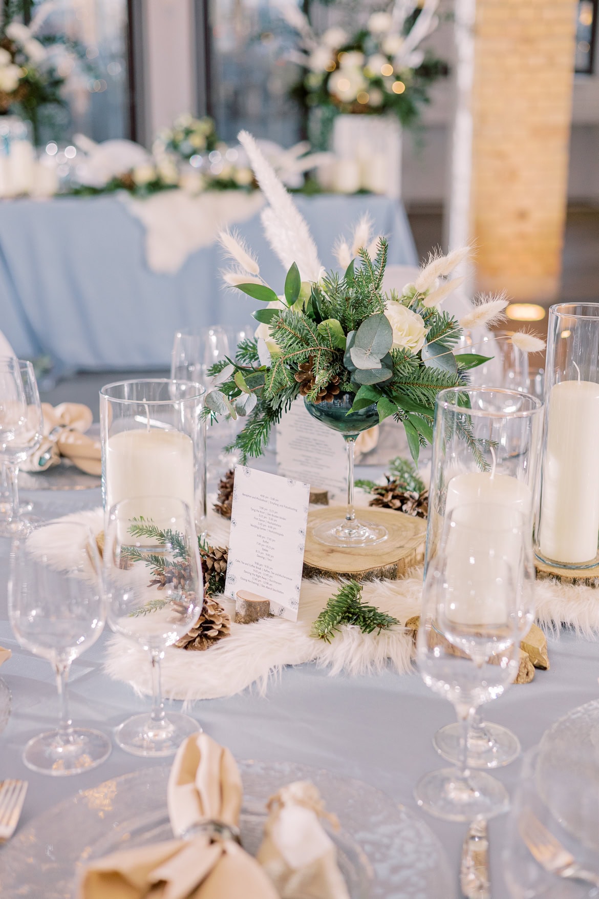 Winter Hochzeitsfeier in der Event Wartehalle Berlin Nordbahnhof