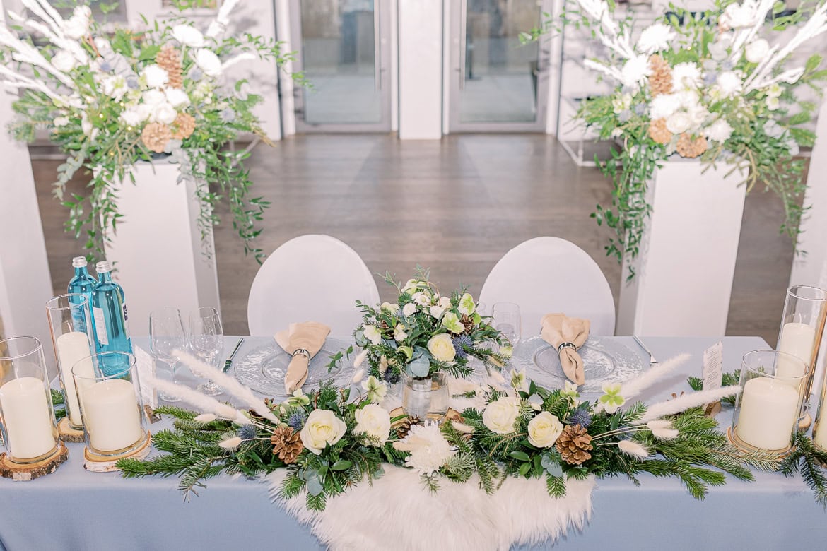 Winter Hochzeitsfeier in der Event Wartehalle Berlin Nordbahnhof