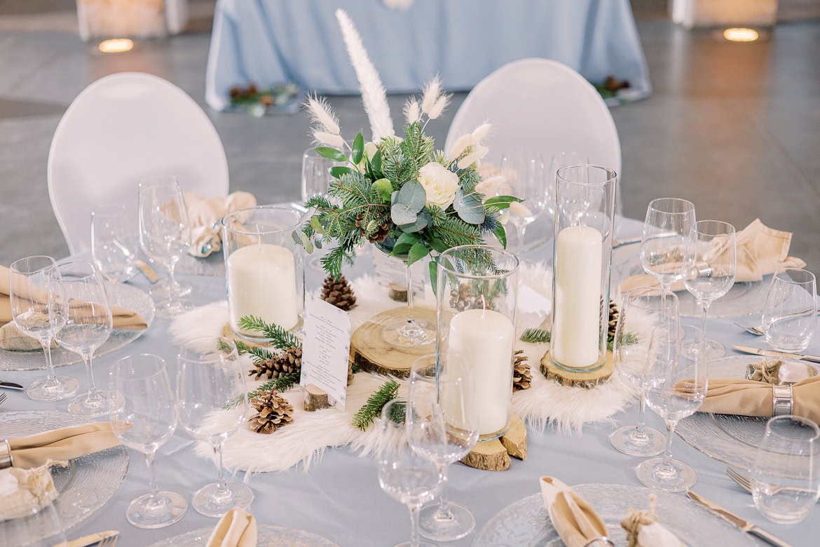 Winter Hochzeitsfeier in der Event Wartehalle Berlin Nordbahnhof