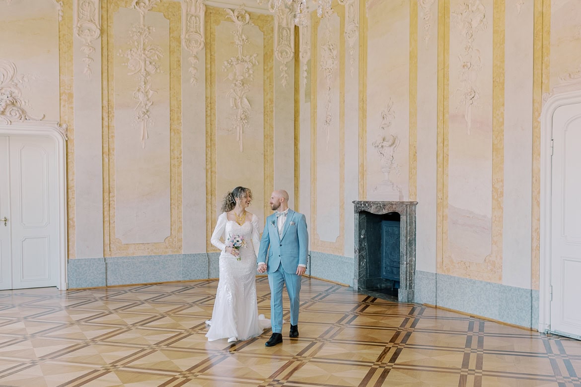 After Wedding Session im Schloss Schönhausen Berlin