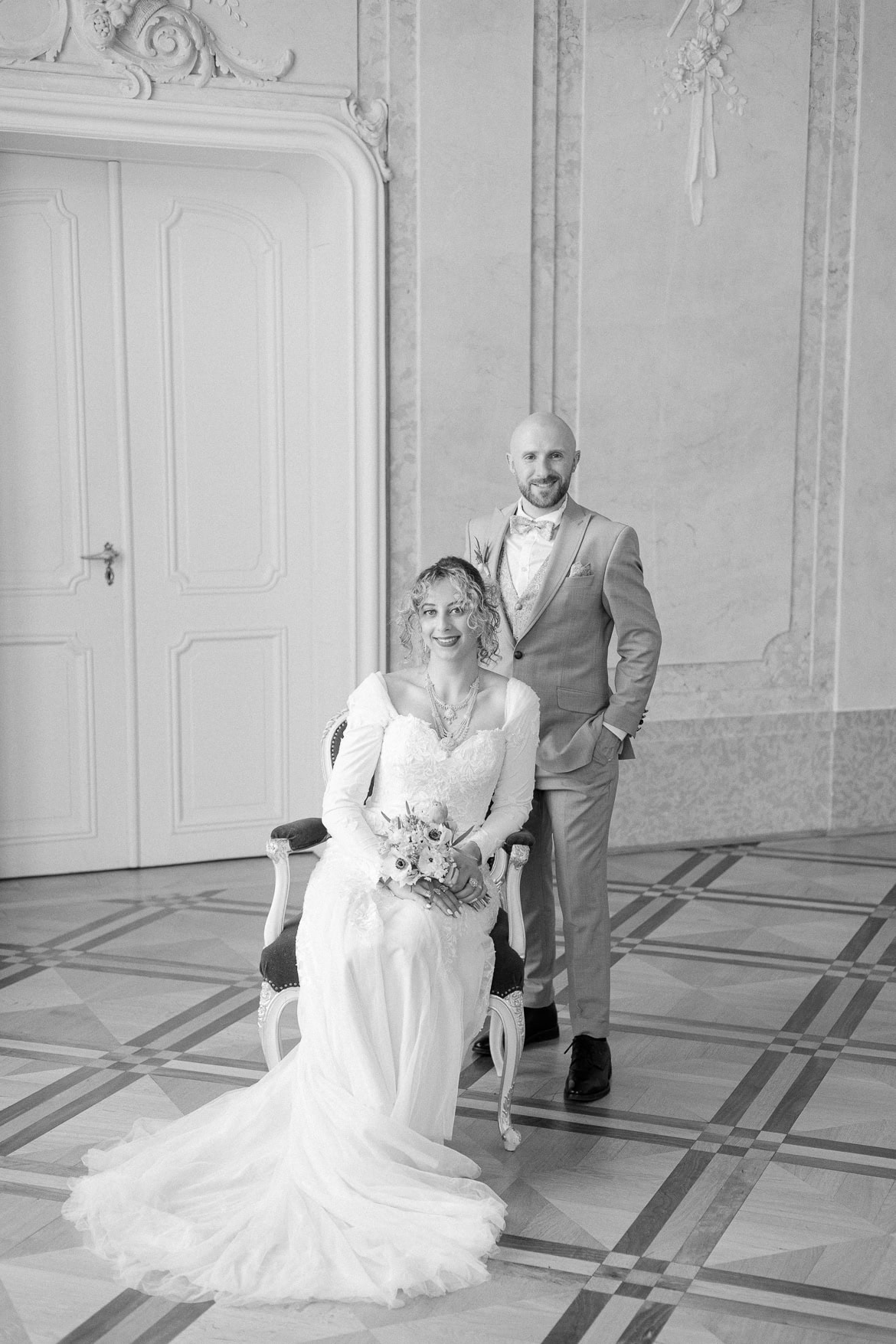 After Wedding Session im Schloss Schönhausen Berlin