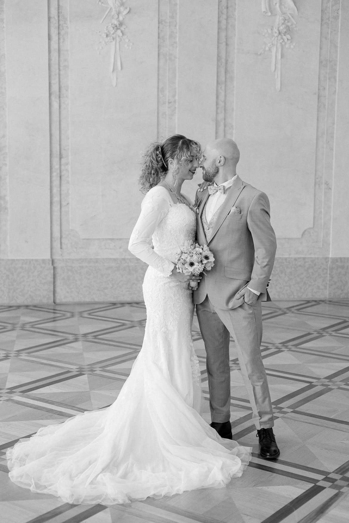 After Wedding Session im Schloss Schönhausen Berlin