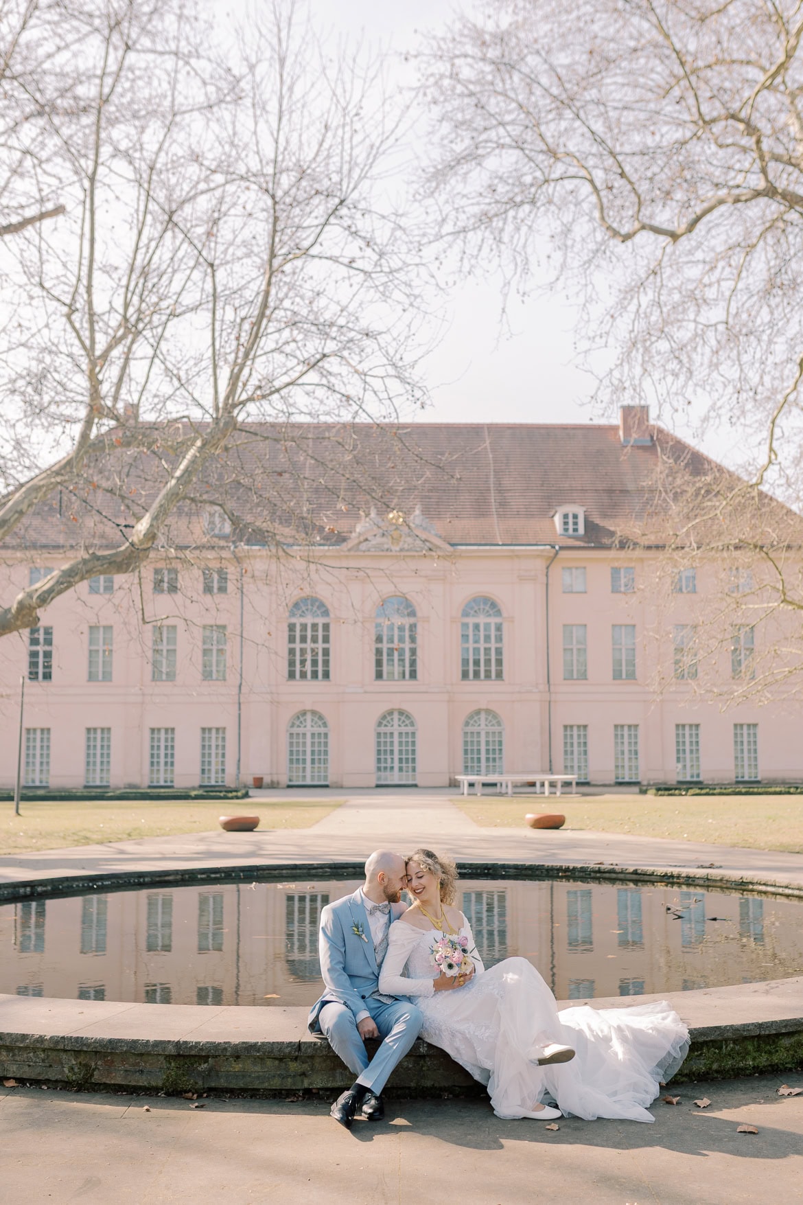 After Wedding Session im Schloss Schönhausen Berlin