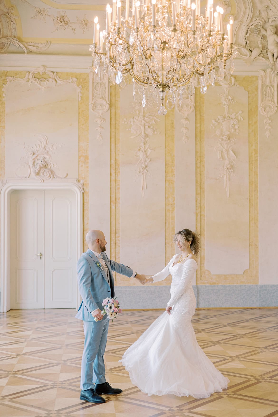 After Wedding Session im Schloss Schönhausen Berlin