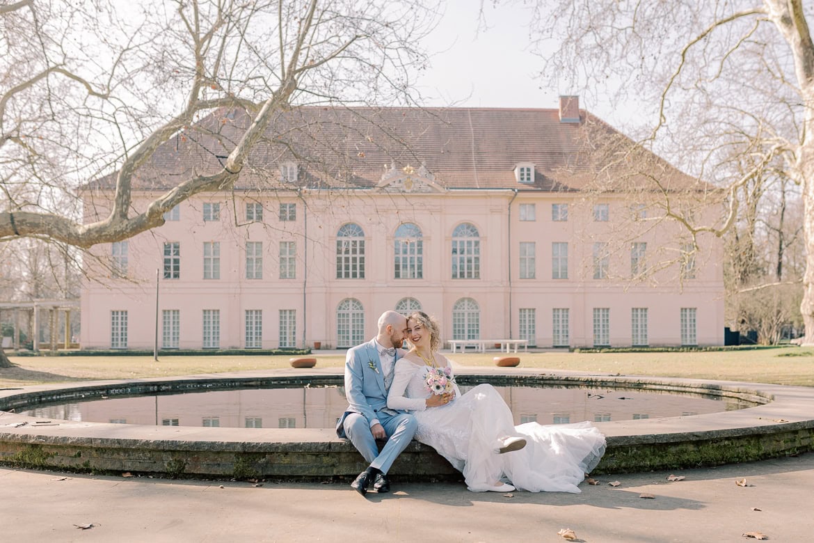 After Wedding Session im Schloss Schönhausen Berlin