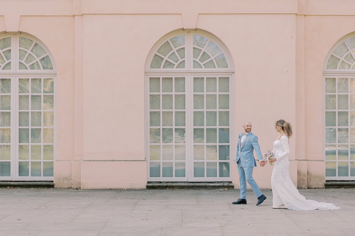 After Wedding Session im Schloss Schönhausen Berlin