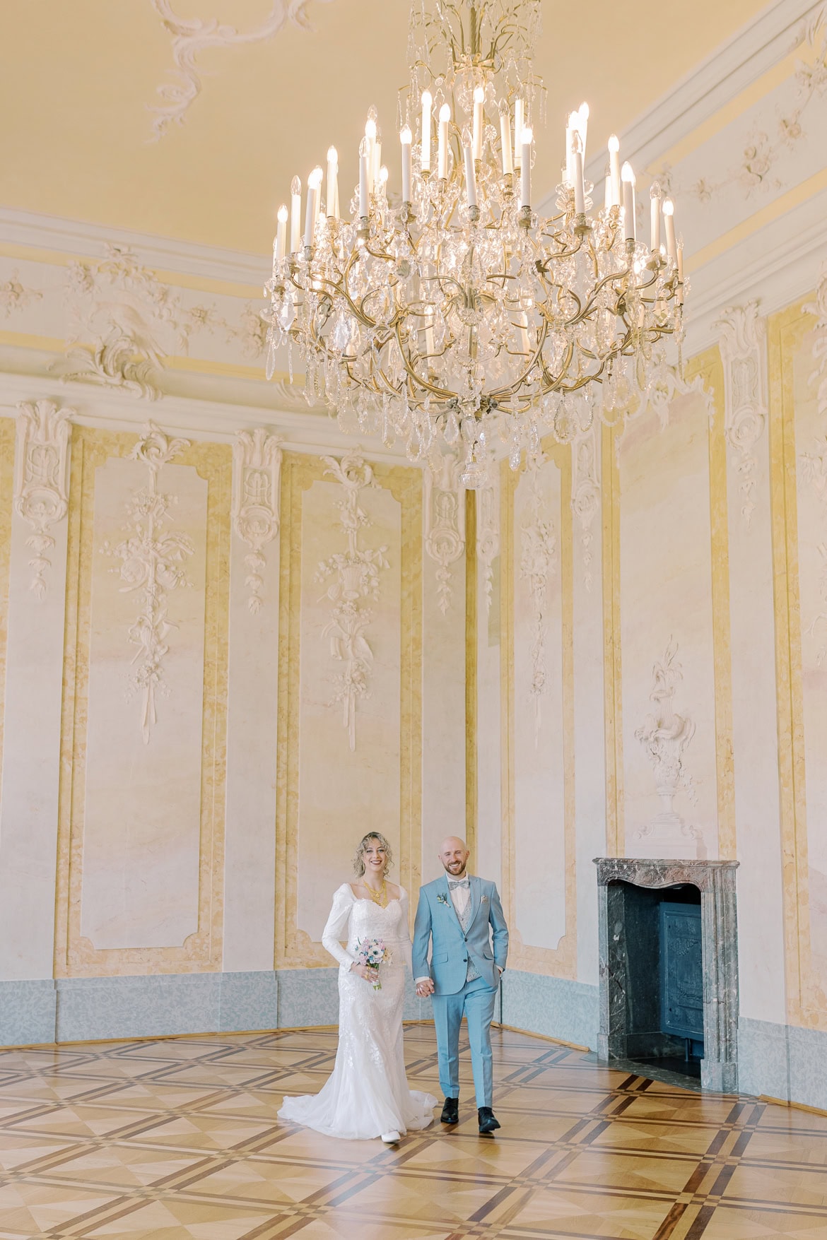 After Wedding Session im Schloss Schönhausen Berlin