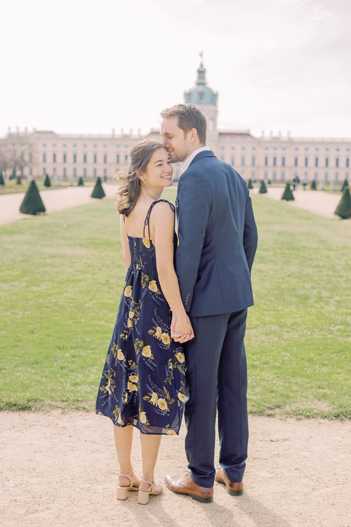 Überraschungs Heiratsantrag beim Schloss Charlottenburg Berlin
