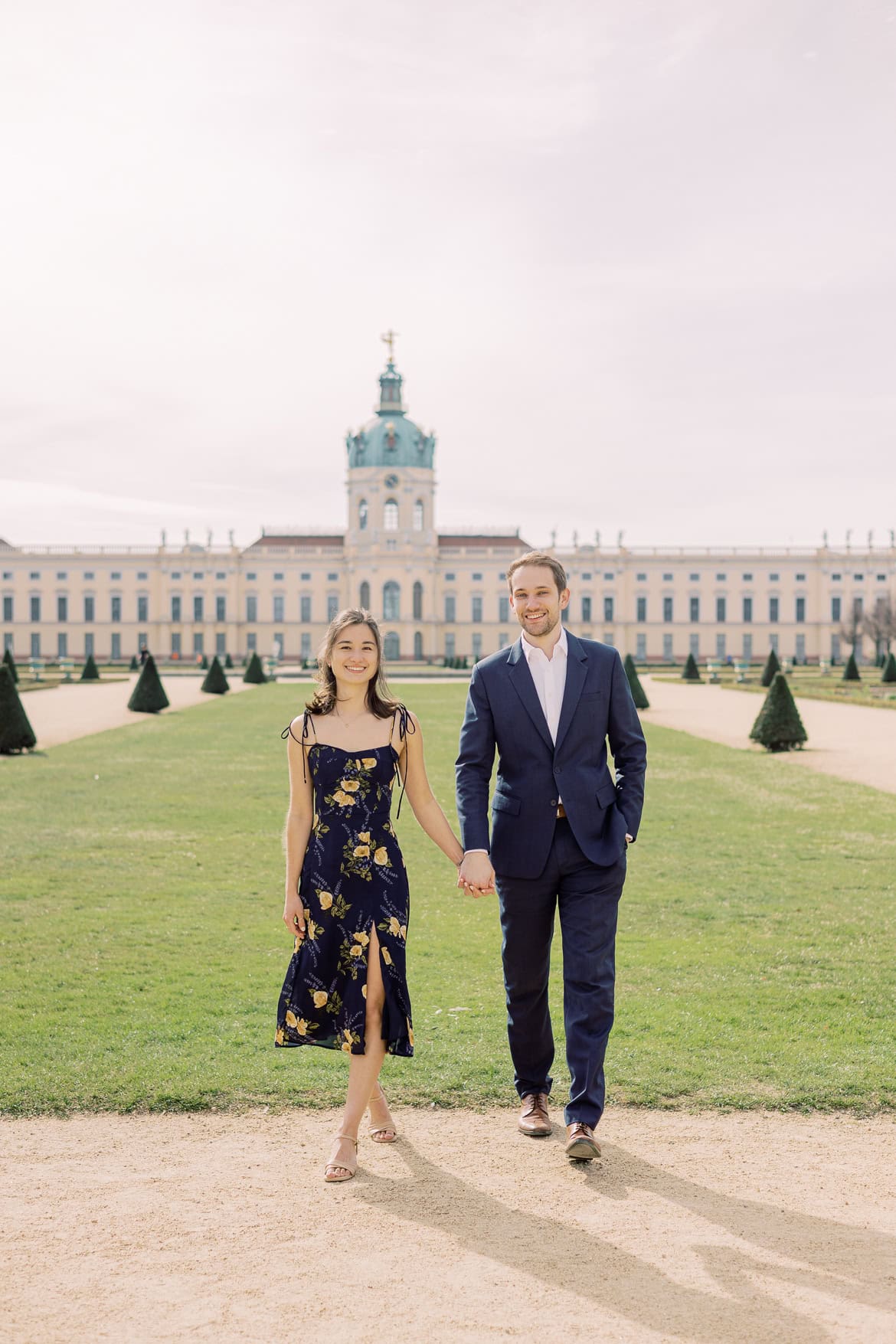 Überraschungs Heiratsantrag beim Schloss Charlottenburg Berlin