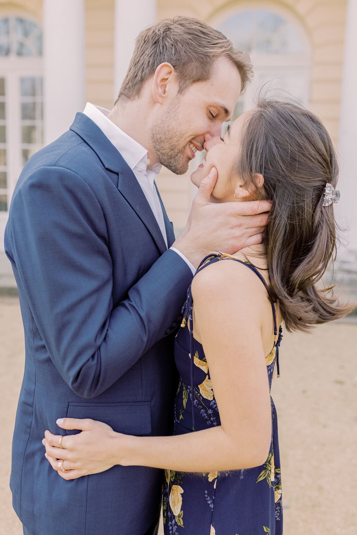 Überraschungs Heiratsantrag beim Schloss Charlottenburg Berlin