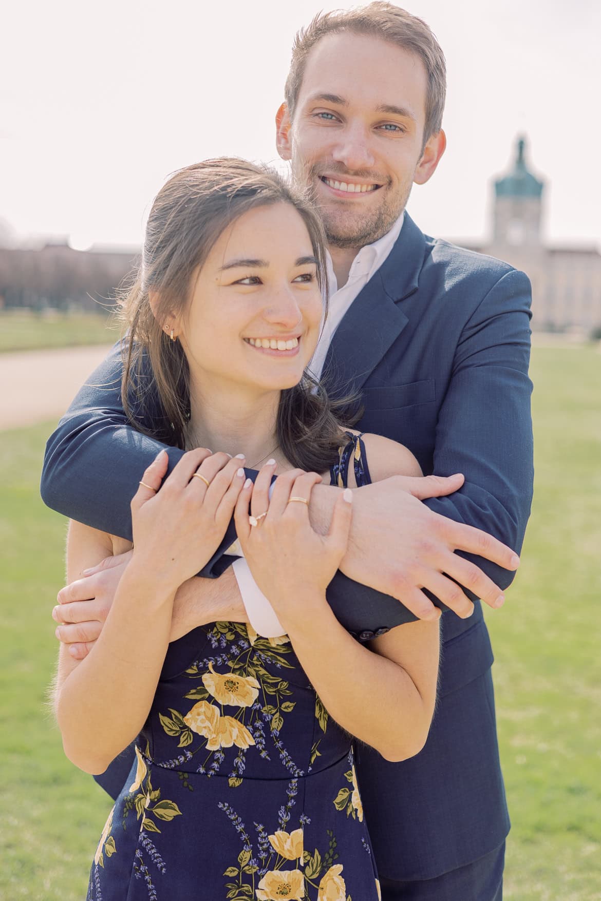 Überraschungs Heiratsantrag beim Schloss Charlottenburg Berlin