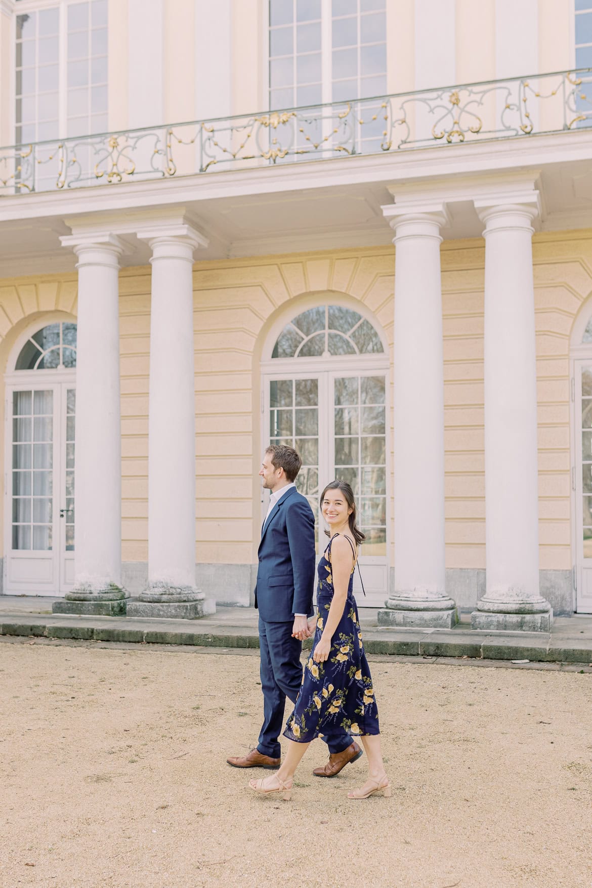 Überraschungs Heiratsantrag beim Schloss Charlottenburg Berlin