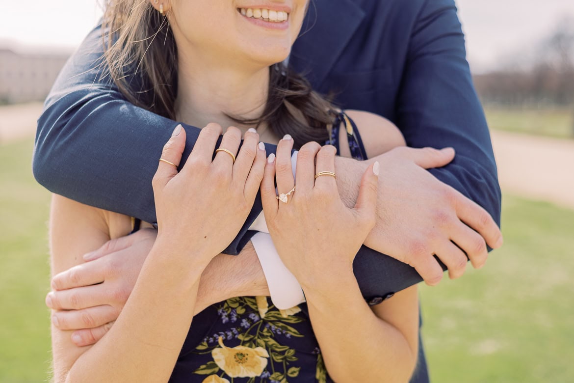 Überraschungs Heiratsantrag beim Schloss Charlottenburg Berlin