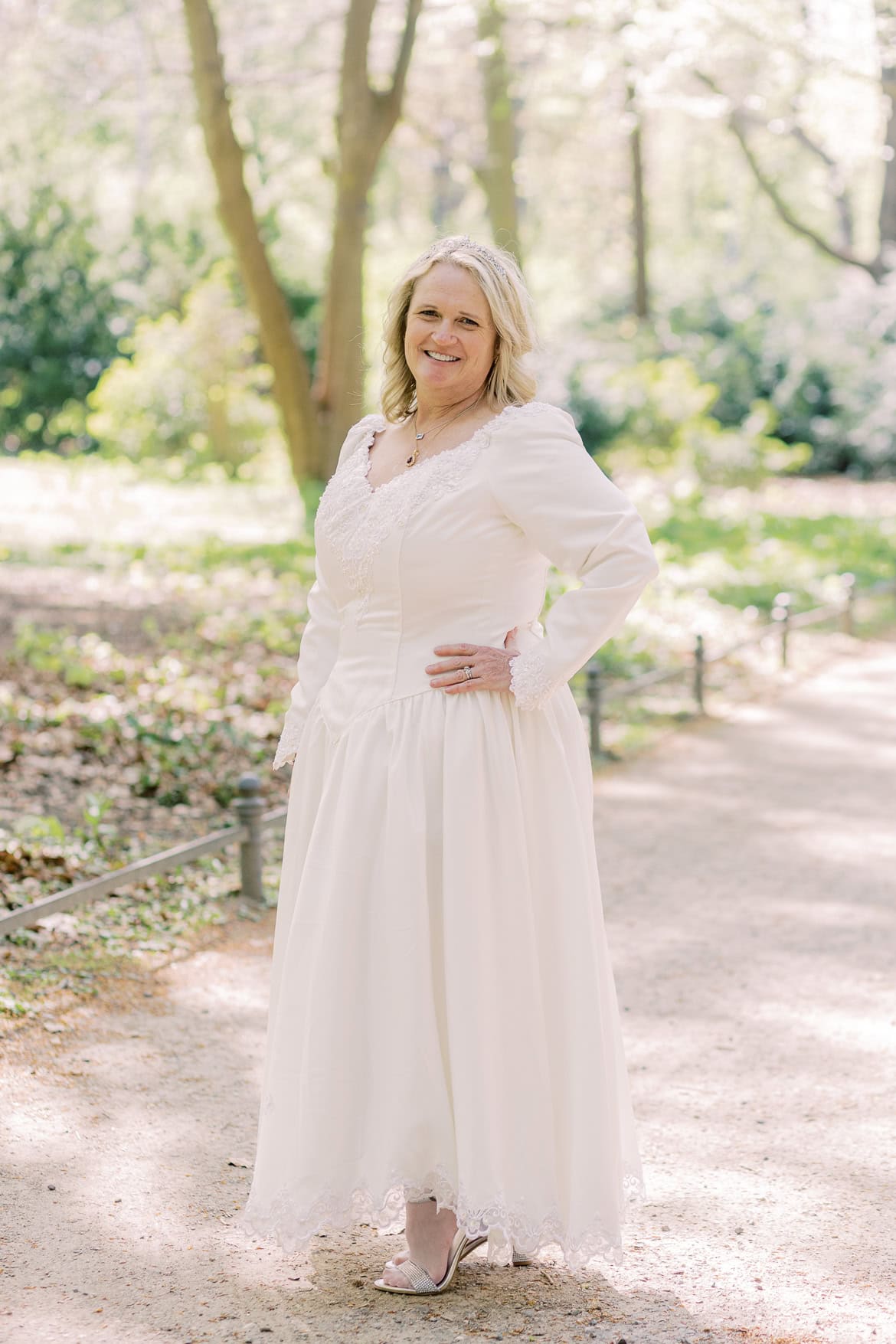 After Wedding Session zum Brautkleiderball im Tiergarten mit den Schwiegereltern aus den USA