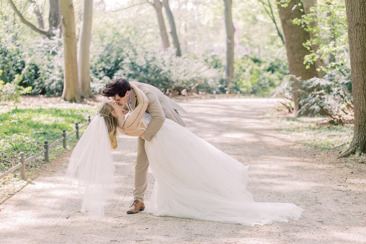 After Wedding Session zum Brautkleiderball im Tiergarten mit den Schwiegereltern aus den USA