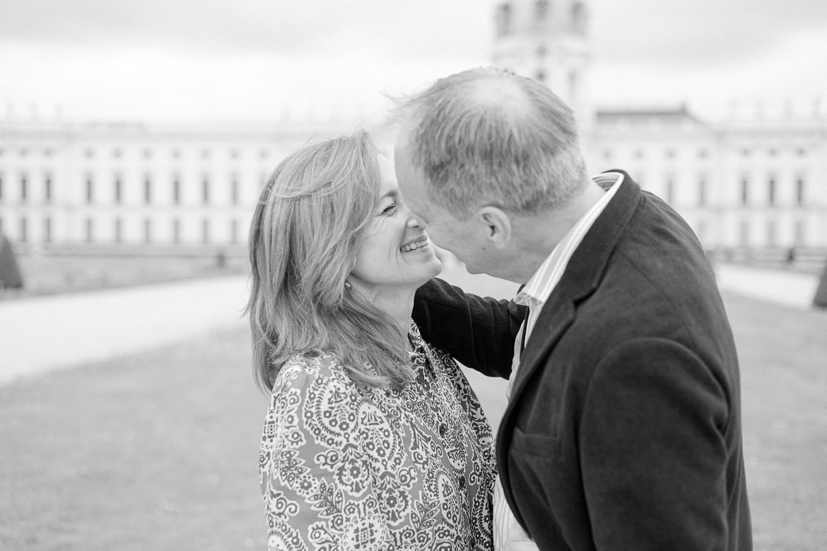 Verlobung beim Schloss Charlottenburg in Berlin