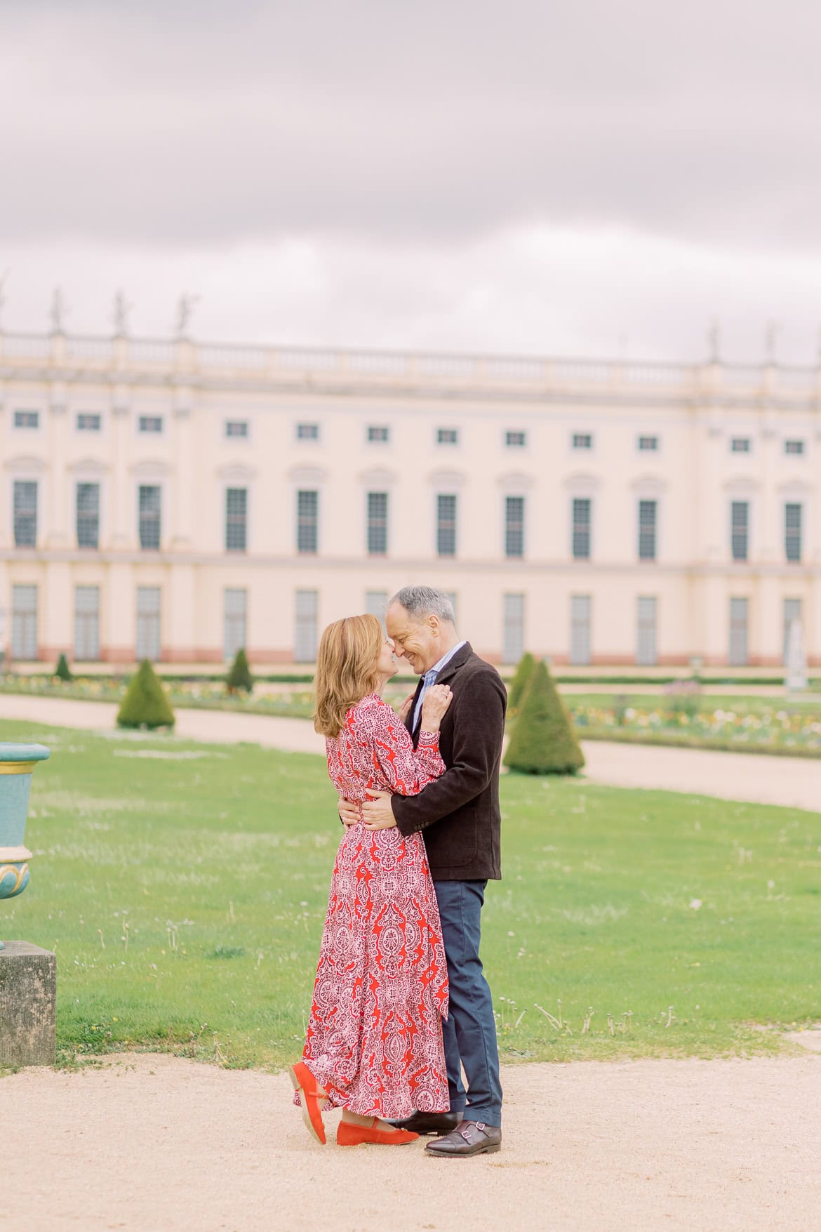 Verlobung beim Schloss Charlottenburg in Berlin
