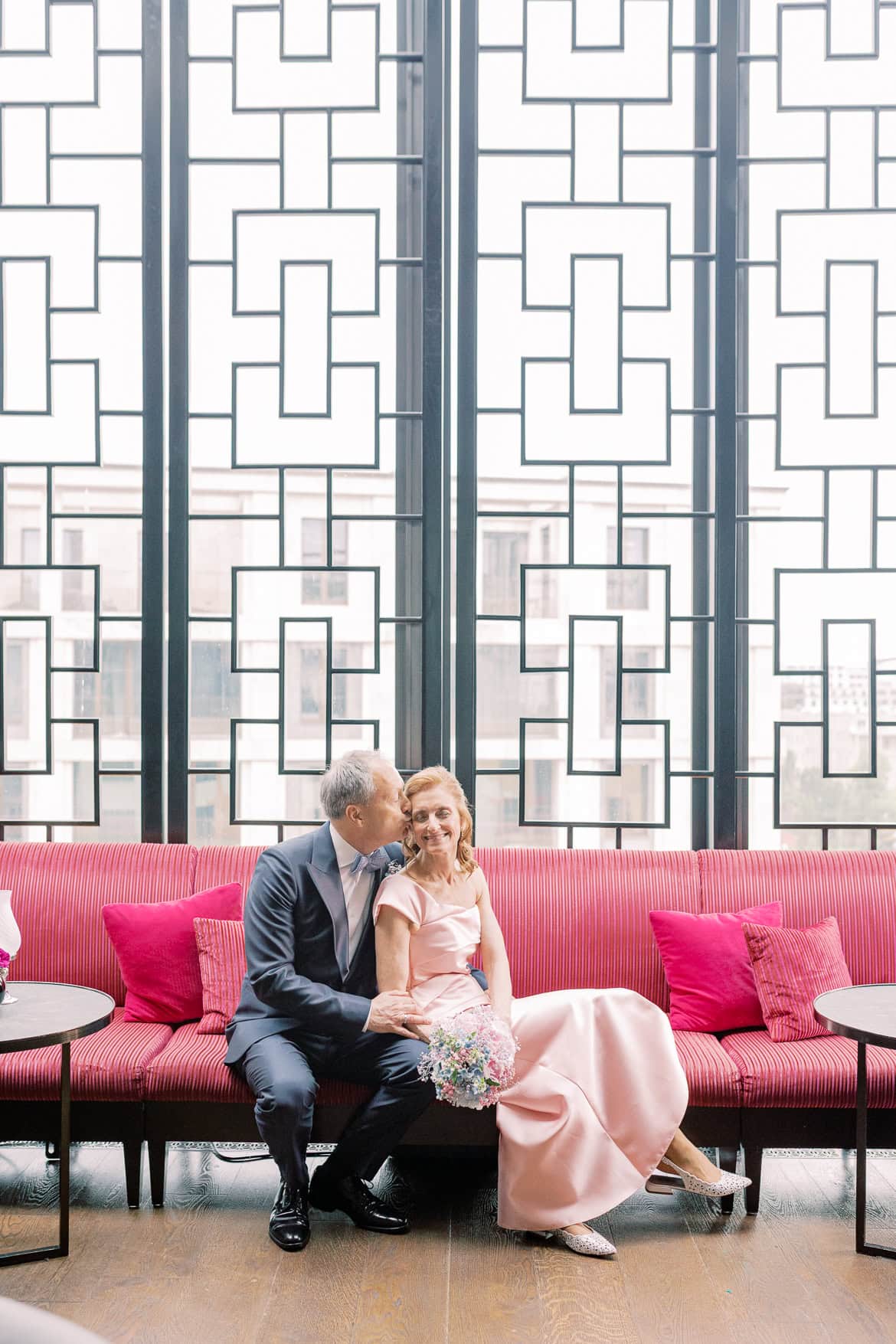 Elegante Berlin Hochzeit im Hotel Adlon Kempinski mit Feier im China Club