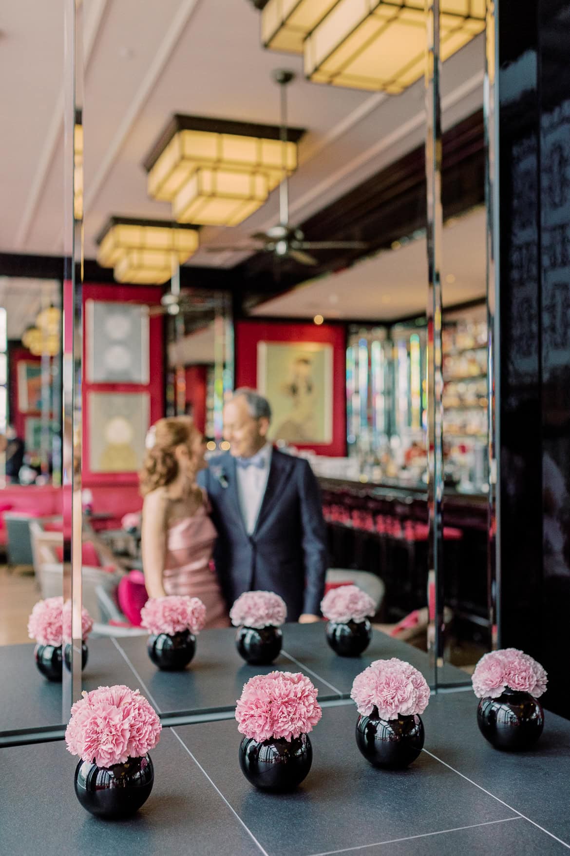Elegante Berlin Hochzeit im Hotel Adlon Kempinski mit Feier im China Club