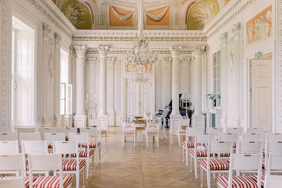 Hochzeit im Schloss Friedrichsfelde im Tierpark Berlin