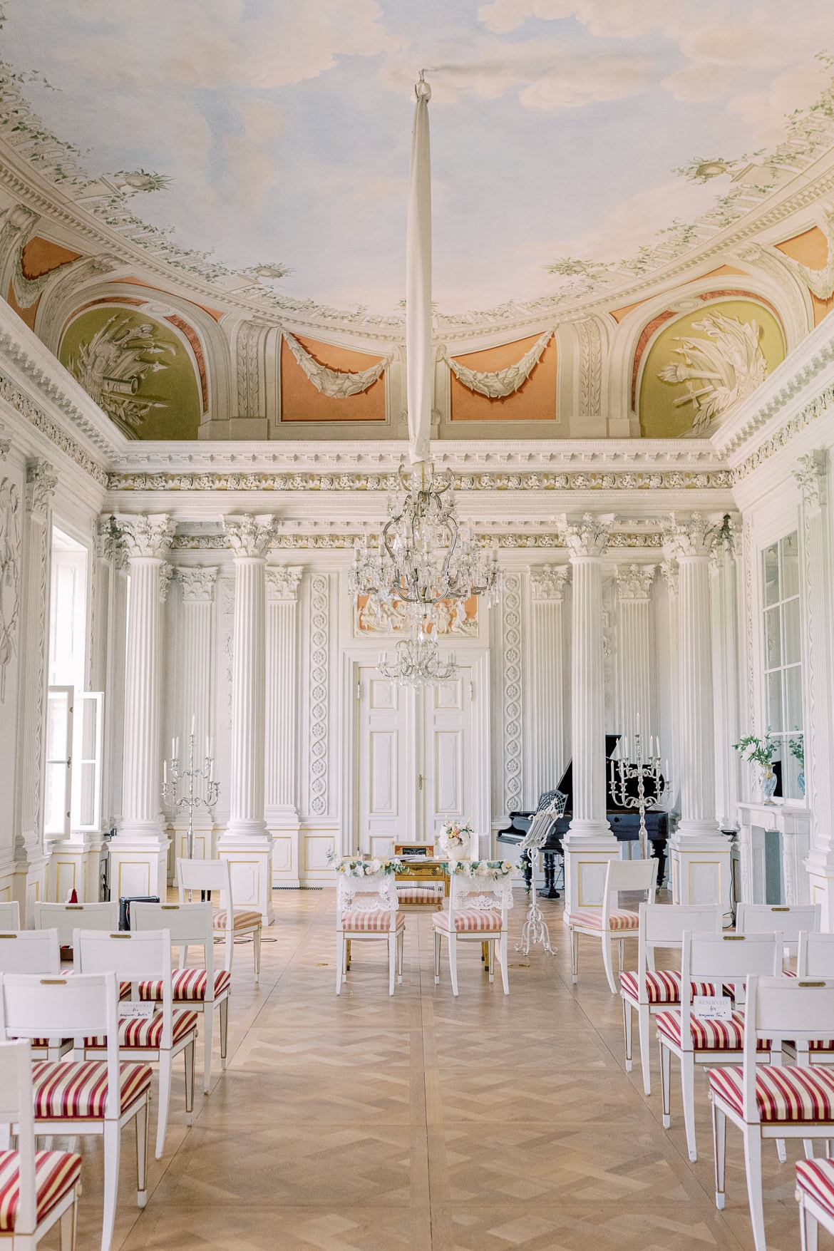 Hochzeit im Schloss Friedrichsfelde im Tierpark Berlin