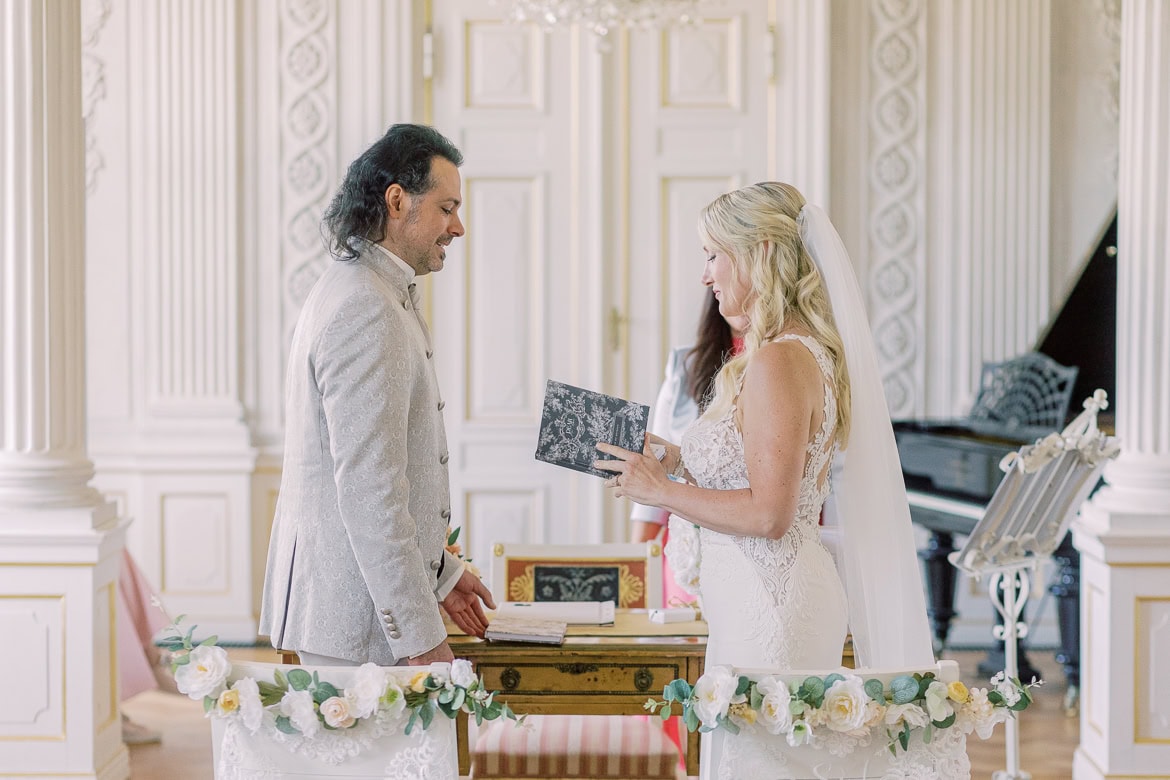Hochzeit im Schloss Friedrichsfelde im Tierpark Berlin