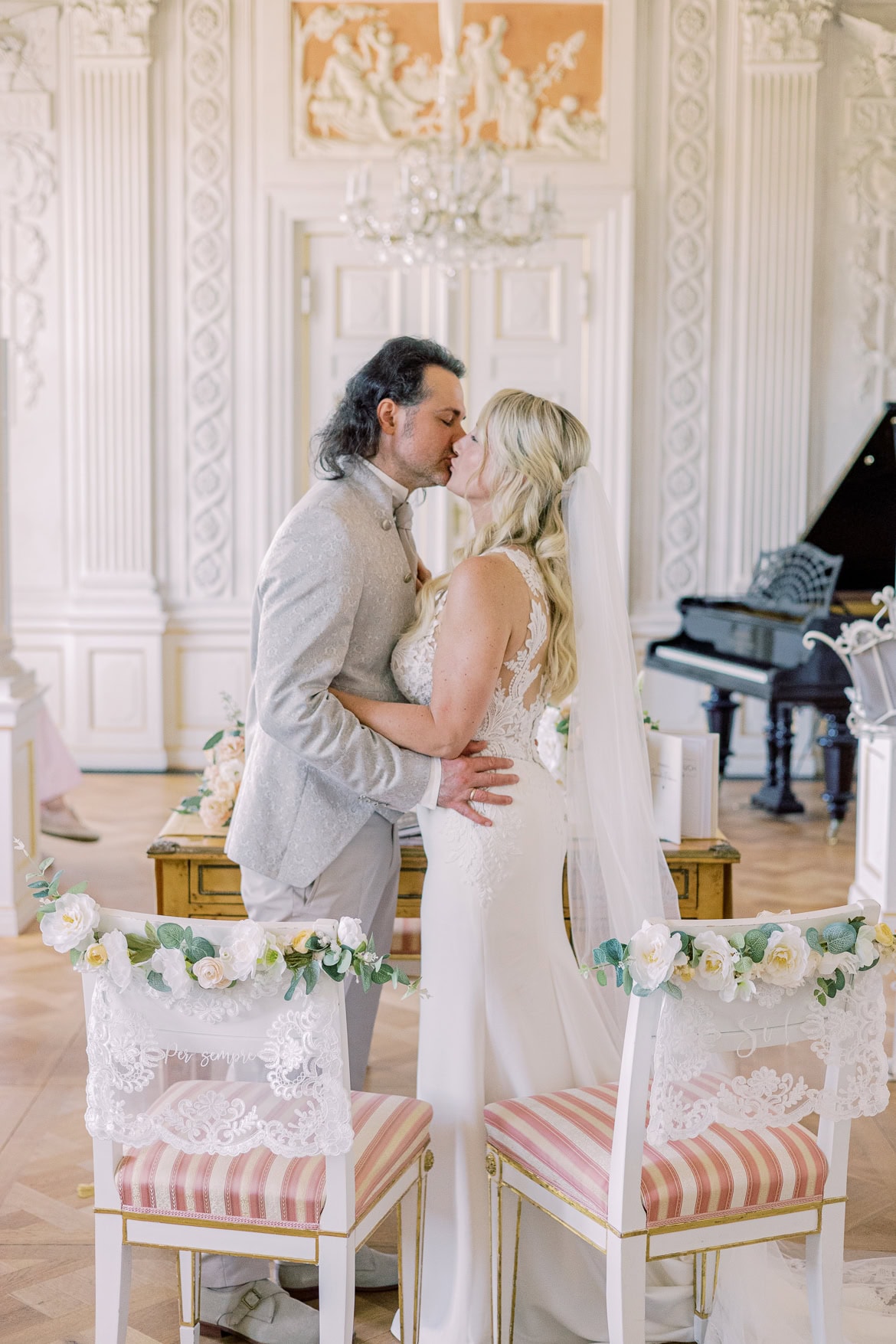 Hochzeit im Schloss Friedrichsfelde im Tierpark Berlin
