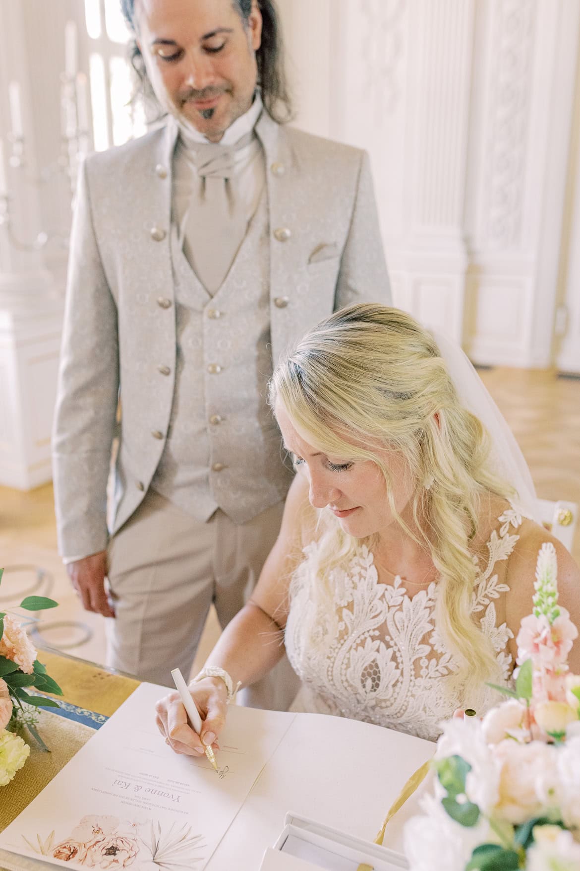 Hochzeit im Schloss Friedrichsfelde im Tierpark Berlin