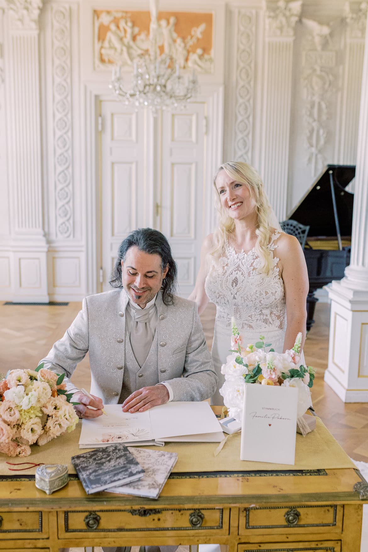 Hochzeit im Schloss Friedrichsfelde im Tierpark Berlin