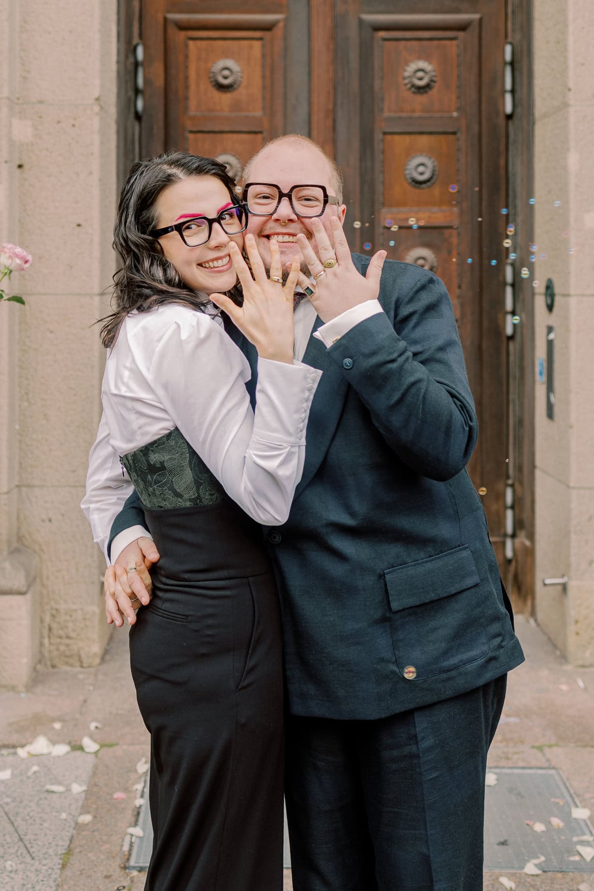 Herzliche Hochzeit im Standesamt Schöneberg