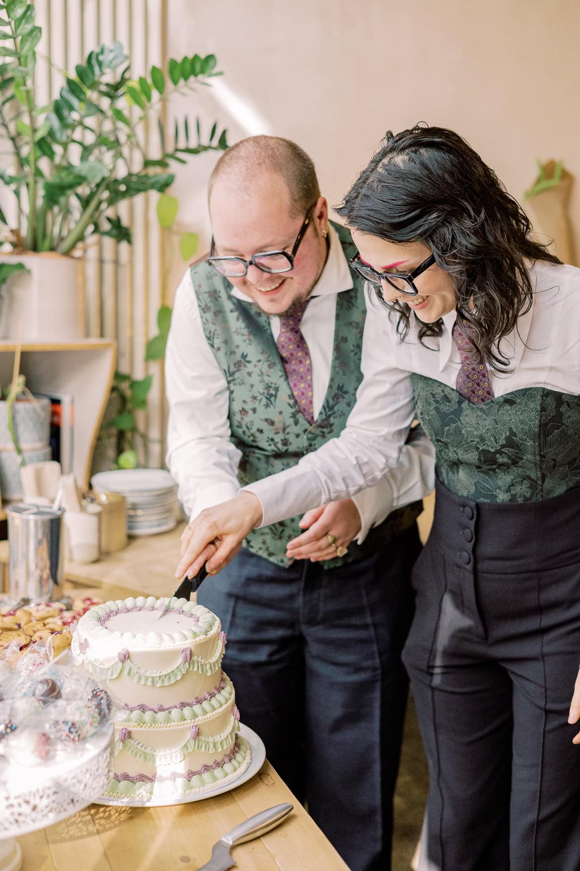 Herzliche Hochzeit im Standesamt Schöneberg