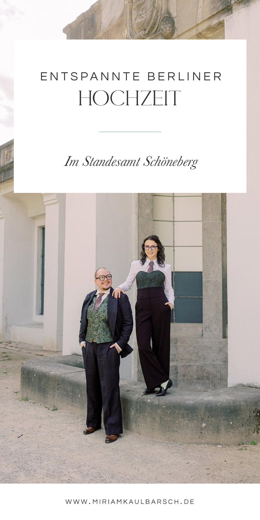 Herzliche Hochzeit im Standesamt Schöneberg