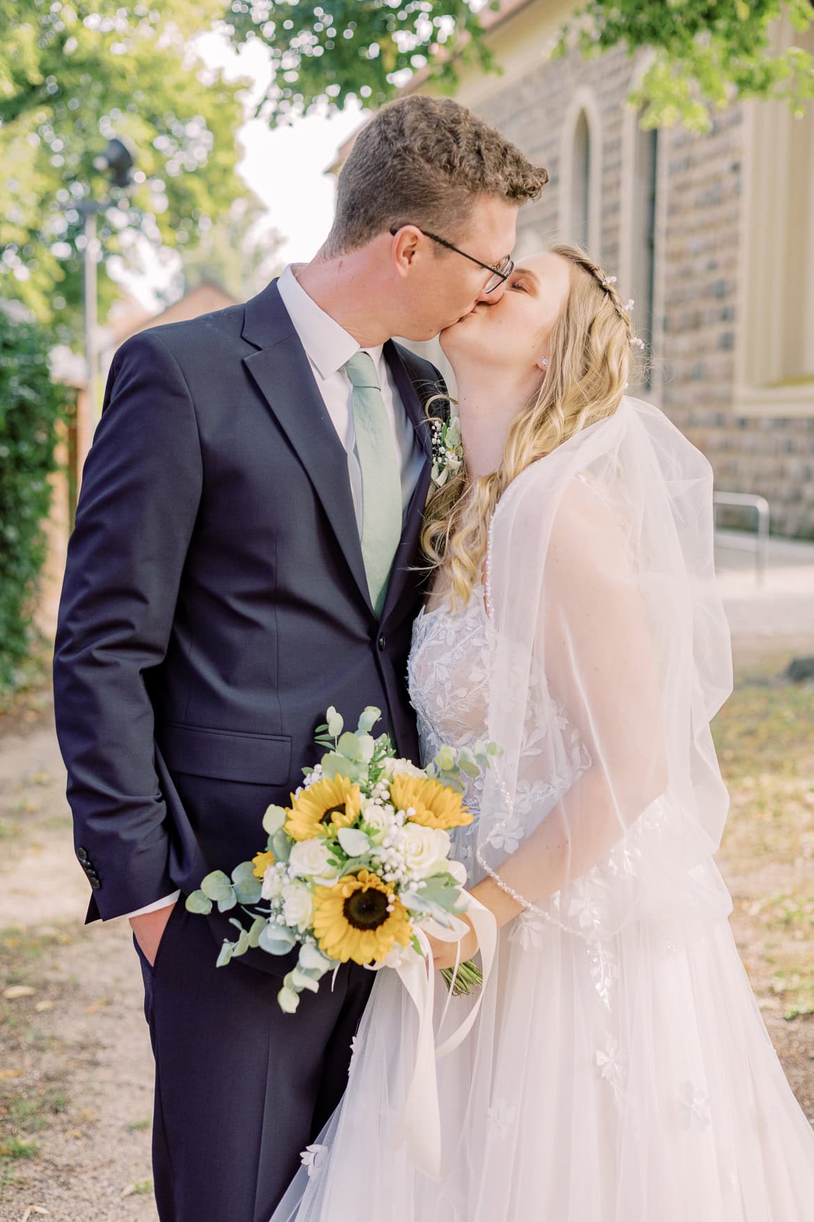 Fröhliche Sommer Hochzeit in der Altstadt Teltow