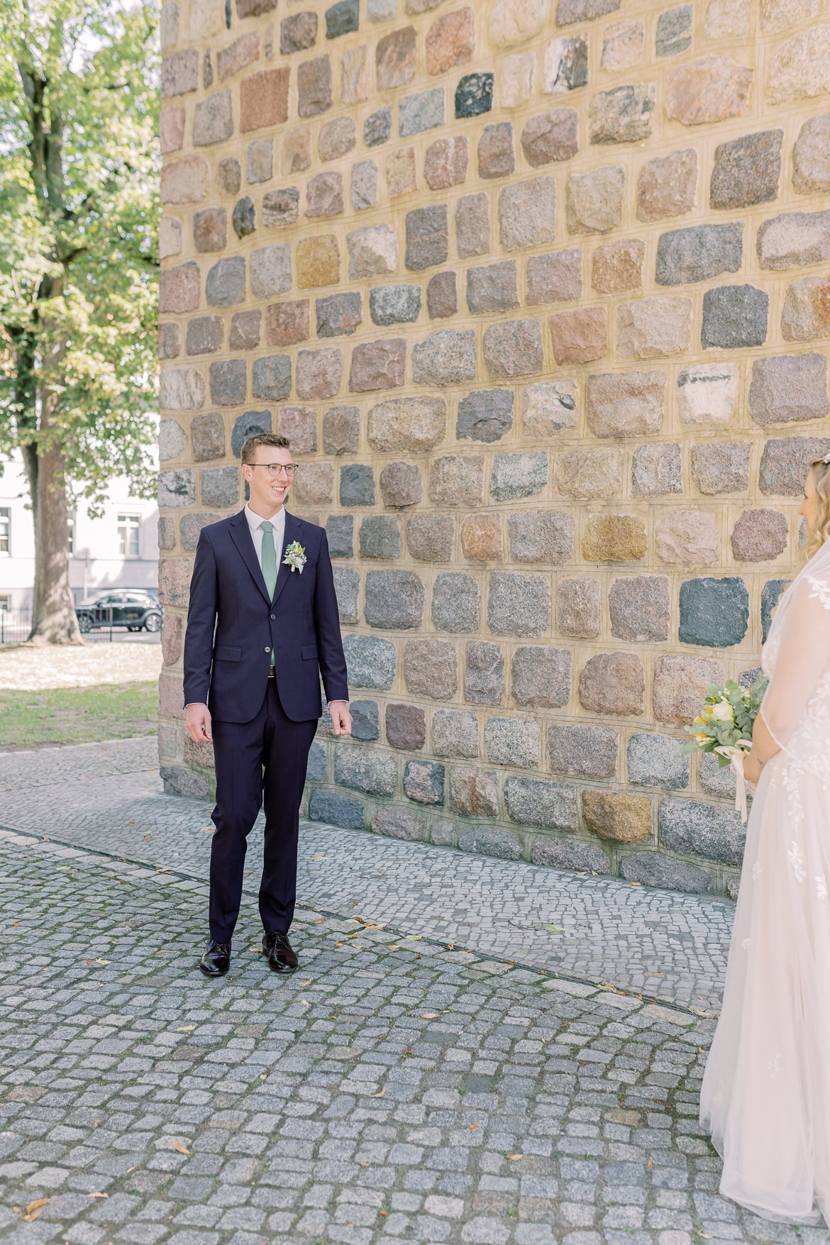 Fröhliche Sommer Hochzeit in der Altstadt Teltow