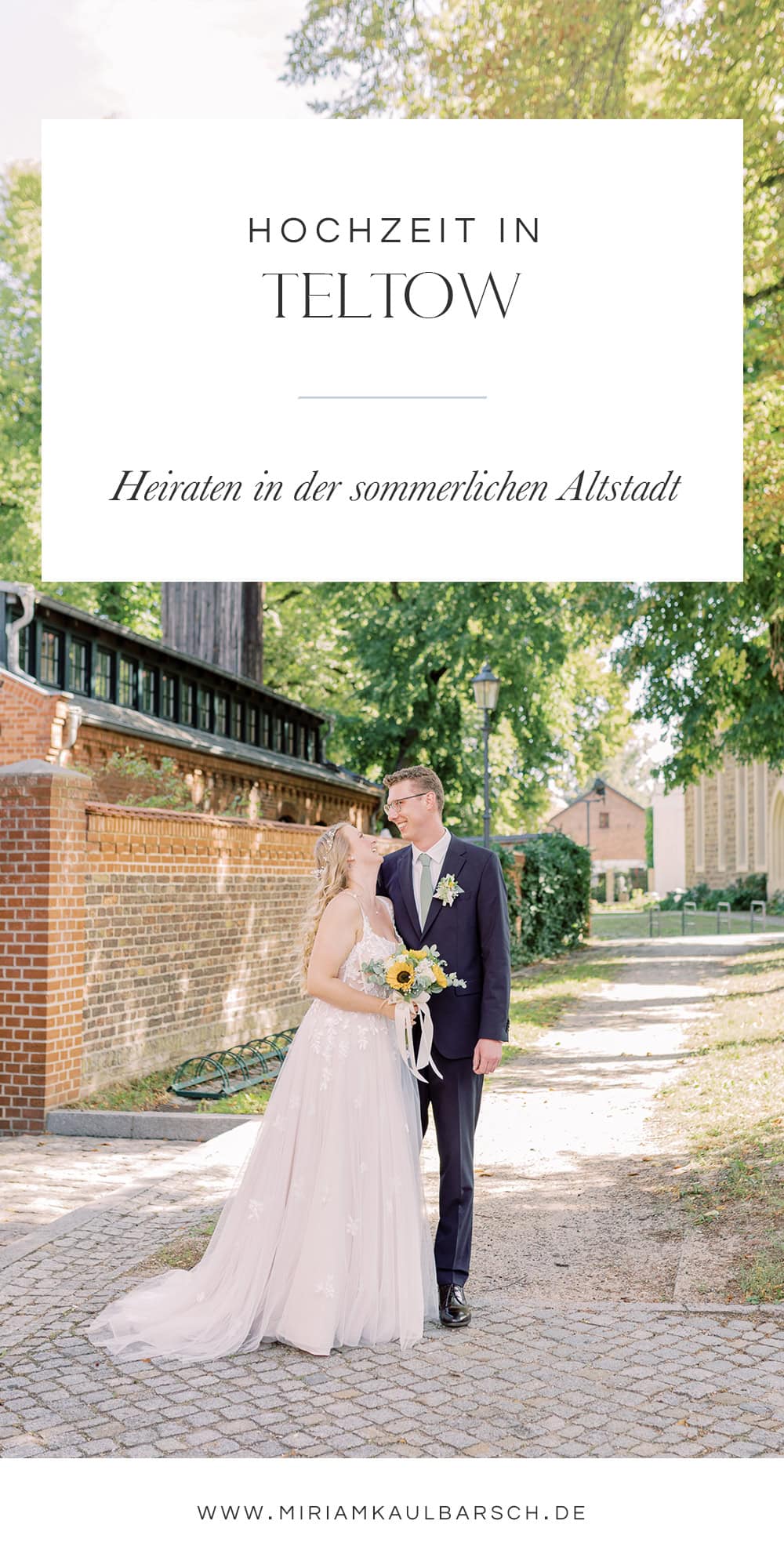 Fröhliche Sommer Hochzeit in der Altstadt Teltow